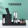 Conjunto de Potes para Condimentos e Pimenta de Aço Inoxidável 304 para Restaurantes Comerciais Garrafa Criativa para Molho de Soja Garrafa para Vinagre para Restaurantes