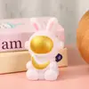 Luminária de Noite Criativa de Astronauta com Toque de Luxo, Ornamento de Mesa de Coelho Cartoon, Brinquedos para Venda Ambulante