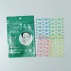 Lenços de Limpeza Shopee Mais Vendidos Cor Verde Estrelas Coloridas Pele com Acne para Clarear Acne e Espinhas Desenho Animado Formato Especial Pe Adesivo para Acne
