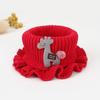 Bufanda Infantil para Otoño e Invierno, Estilo Tejido para Niños y Niñas, Linda Bufanda de Ciervo de Dibujos Animados, Bufanda Amigable con la Piel para Bebés