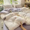 Colcha de algodón antibacteriana y amigable con la piel de 10 A para primavera y otoño, colcha gruesa y cálida de invierno, colcha para dormitorio universitario, ropa de cama para el hogar para todas las estaciones