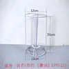Estrutura para Abajur DIY Tecelagem com Corda Artesanal Abajur Suporte de Lâmpada Luminária de Mesa Redonda Quadrada Ferragens Acessórios de Estrutura de Ferro