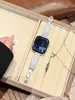Correa de Metal de Cobre Puro con Circonita de Diamante Completa Adecuada para Apple Watch iWatch Décima Segunda Generación 11/10