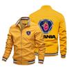 Chaqueta de otoño transfronteriza europea y americana nueva para hombre con logo de motocicleta Street Cárdigan para montar para hombre con cremallera