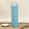 Taza de acero inoxidable 304 con asa inclinada de 600 ml, taza para coche de 500 ml con boquilla angular, taza deportiva aislada portátil, venta al por mayor
