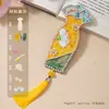 Marcador de página de cheongsam de perlas de brocado Song estilo chino tradicional, kit de manualidades DIY para niños, adecuado para talleres creativos, actividades de team-building y como recuerdo