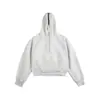 Sudadera con capucha High Street Americana Transfronteriza para Hombre Primavera y Otoño Sudadera con Media Cremallera Corta Europea y Americana Cuello Alto Retro Casual