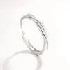 Anillo de Pareja Amor Entrelazado Par de Enamorados Anillo de Par Entrelazado Anillo Abierto Simple Japonés y Coreano Regalo de San Valentín