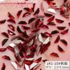 Strass Vermelho Plano para Nail Art no Atacado, Mini Strass Vermelho Olho de Cavalo Gota d'Água Plano com Formatos Irregulares, Decorações de Strass para Unhas de Estilos Mistos