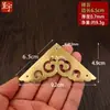 Novas Peças de Canto de Face Única com Padrão de Nuvem em Estilo Chinês para Caixas de Madeira, Protetores de Canto de Cobre, Ferragens para Móveis Vintage, Acessórios de Cobre, Protetores de Canto Metálicos para Bagagem