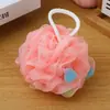 Nueva bola de baño colorida 30g, bola de baño, flor de baño, exfoliante de espalda, flor de baño espumosa, toalla de baño