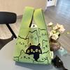 Diseño de Nicho Bolso de Punto Personalizado Bolso Vacío para Mujer Todo Fósforo Viaje Portátil Bolso de Muñeca Bolso de Mano Bolso Tote de Moda