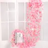 Decoración de Techo para Ocultar Imperfecciones, Bolas de Flores de Ratán Artificial, Plantas Verdes, Salón de Exposiciones de Hotel Floristería Colgantes de Flores de Glicina