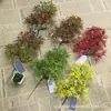 Pinheiro de Boas-Vindas Bonsai, Galhos de Pinheiro Artificiais, Pinheiro da Beleza, Pinheiro Arhat, Pinheiro Penglai, Parede de Plantas Verdes para Decoração Suave de Engenharia, Parede de Plantas Verdes