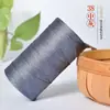 Hilo de seda de hielo, algodón mercerizado y cinta plana de lino para cojines tejidos a mano DIY, zapatos, sombreros de protección solar primavera/verano y tejido de bolsas
