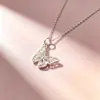 Colar Pequeno Borboleta Fresco Corrente de Clavícula Doce Elegante Simples Pingente Grande de Borboleta Novo Pingente Chinês de Animal Pequeno