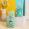 Bolsa de Embalaje para Snacks de Plástico con Orejas de Conejo de Dibujos Animados Grado Alimenticio Papel-Plástico Espesado Horneado Ecológico