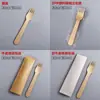 Cuchillo, Tenedor y Cuchara de Madera de Abedul, Tenedor y Cuchara de Madera, Vajilla Desechable de Madera, Cuchara de Postre, Cuchara de Madera, Tenedor de Madera, Cuchara de Madera para Helado