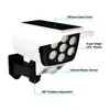 Lámpara de Monitorización Artificial Solar Lámpara de Pared Lámpara de Calle para Patio Exterior Iluminación Súper Brillante Lámpara de Pared con Sensor de Cuerpo Humano Lámpara de Calle LED
