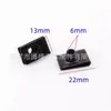 Base de Parafuso para Placa de Carro Porca M6 Fixador Clipe de Metal Clipe em Forma de U Mola 23*13mm