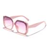 Gafas de Sol para Lluvia para Mujer, Protección UV de Verano, Protección Solar, Conducción al Aire Libre, Gafas Cuadradas, Cara Grande, Adelgazantes, Sensación de Alta Gama