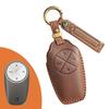 Nueva Funda Protectora para Llave de Coche Vintage para Weilai ET7 Nuevo ET5 Bolsa para Llave Hebilla de Cuero Hecha a Mano
