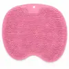 Alfombrilla para Fregar los Pies del Baño de Comercio Exterior con Ventosas, Alfombrilla para Lavar los Pies con Masaje, Alfombrilla Perezosa de TPR para Fregar la Espalda, Al por Mayor en Stock