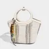 Bolso Canasta Elegante de Alta Calidad 2026 Nueva Moda Bolso Tejido Bolso de Hombro Simple Bolso de Axila Bolso de Mano Bolso de Playa