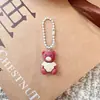 Llavero de oso Carto tridimensional colgante de bolsa colgante de mochila escolar para estudiante regalo lindo para novias decoración al por mayor