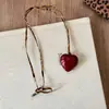Nuevo Collar con Colgante Étnico Retro Estilo Chino para Mujer, Accesorio Largo de Cadena para Cuello Versátil de Moda, Cadena de Suéter en Capas de Nicho