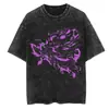 Transfronterizo Aliexpress 2025 Caliente Anime Anime Mejora Sung Jinwoo Camiseta Estampada Clásica para Hombre y Mujer