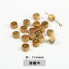 Jingde joyería Argentina sándalo verde cuentas redondas cuentas de rosario cuentas sueltas DIY pulsera accesorios de joyería cuentas de madera al por mayor