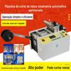 Máquina de corte automática de tubos de alimentação de fibra de vidro máquina de corte de tubo de nylon Máquina de corte de borracha de Teflon máquina de corte de computador de tubo de silicone