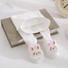 Leggings Antideslizantes para Bebé Niña Primavera y Otoño Pantimedias Infantiles Tallas Grandes Conejo de Felpa