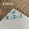 Piedra Suelta de Zircón con Forma de Flor de Ocho Lados 4-8 mm Pendientes DIY Tiktok Xiaohongshu Piedra Preciosa Más Vendida