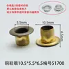 Cordones Pintados en Spray de 10.5 mm de Ancho, Bolsas, Accesorios para Ropa, Ojales de Lona, Hebillas de Metal de Zinc, Ojales de Cobre, Ojales de Zapato de Hierro, Ojales de Aluminio