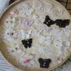 Al por mayor en stock organza tridimensional doble capa malla bordado cuentas clavadas a mano seda de leche encaje soluble en agua accesorios de prendas de vestir