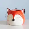 Vaso de Flor Cerâmico Criativo para Suculentas Animal Fofo Vaso para Cacto Suculenta Decoração de Mesa Varanda