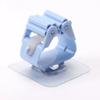 Clip para Mopa sin Rastro, Gancho Portabroom de Pared sin Taladro, Soporte Gancho Adhesivo, Clip de Pared Fuerte para Mopa de Baño sin Rastro