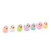 Pato Amarillo Pequeño Que Brilla en la Oscuridad Figura Luminosa Adorno Pequeño Accesorio Artículo Pequeño Escritorio de Oficina Animal Pequeño Pato
