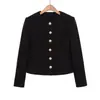 AliExpress Transfronterizo Primavera 2026 Nuevas Llegadas Ropa de Mujer Color Sólido Casual Ajuste Delgado Chaqueta de Traje de un Solo Botón 3046411