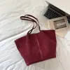 Bolsa Tote Vintage para Viajes Shuai Mi Jia Modelo Nuevo 2026 Nicho Gran Capacidad para Mujer Simple Bolso de Hombro