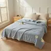 Colcha de Algodão Xinjiang Classe A, Colcha de Verão 100% Algodão, Colcha para Dormitório Estudantil com Ar Condicionado, Colcha de Verão Lavável à Máquina, Conjunto de Quatro Peças, Colcha Fina