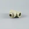 Tee de Rosca Interna Estilo Weixing de Imitación PPR, Tee de Rosca Externa, Accesorios de Tubería Engrosados, Tee de Rosca Interna y Externa PPR, Accesorios de Fusión en Caliente