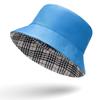 Sombrero Nuevo Personalizable Transfronterizo 2025 con Logotipo Impreso para Hombres y Mujeres Plegable para Exteriores Sombrero Redondo Moderno Casual Sombrero de Pescador