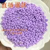 Cuentas de Cacahuete de Color Sólido Acrílico de 4 mm Hechas a Mano Sueltas Material para Pulsera Casera Pulsera Joyería para Orejas Accesorios