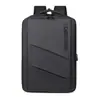 Mochila elegante y versátil de gran capacidad, con puerto USB, adecuada para viajes de negocios, desplazamientos diarios y uso en la oficina