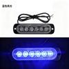 Luz de Advertência Luz Estroboscópica Motocicleta Caminhonete Luz Estroboscópica 12-24V Luz Estroboscópica de Sinalização Lateral Universal para Veículo Universal