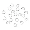 Anillos Abiertos para Materiales de Joyería DIY, Anillas Sencillas Planas, Llaveros, Anillos de Hierro, Anillas de Unión, Accesorios para Colgantes