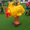 Brinquedo de Balanço Avião de Diamante. Brinquedo de Instalação de Diversão Comunitária, Cavalo de Balanço Infantil de Jardim de Infância. Parque Gangorra Cavalo de Madeira